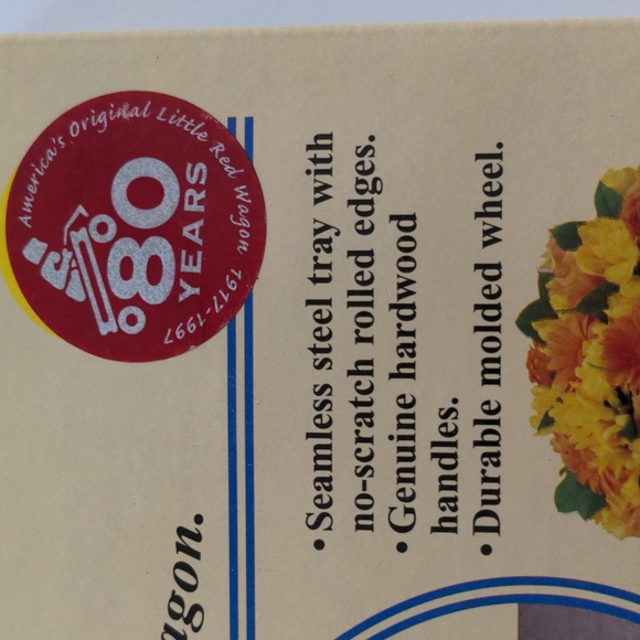 Radio Flyer Little Red Wheelbarrow - Picture 3 of 6